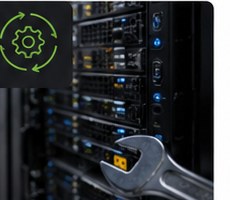 AMC and lifecycle support for server infrastructure